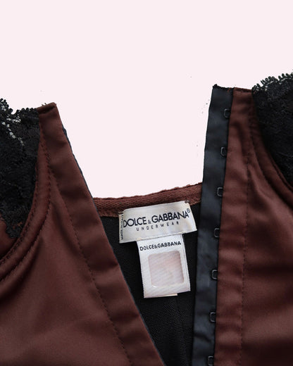 Bustier in Seta